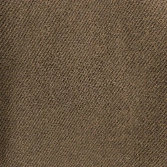 ERMENEGILDO ZEGNA Soft Brown Diagonal Stripe Blazer Cotton Wool EU 54 -44R